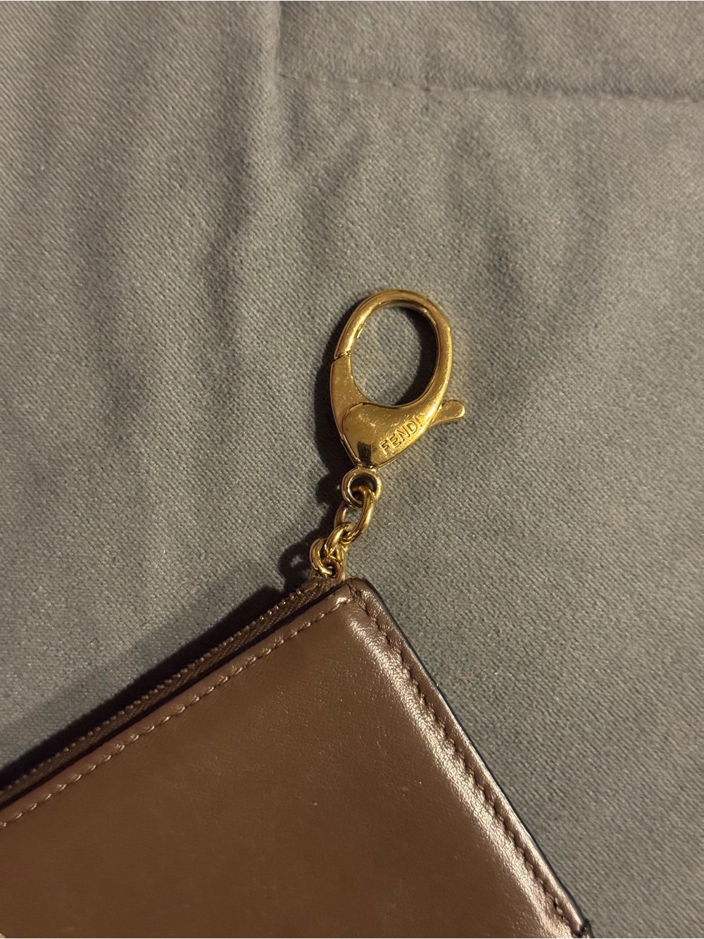 FENDI FF leather cardholder - Picture 3 of 4